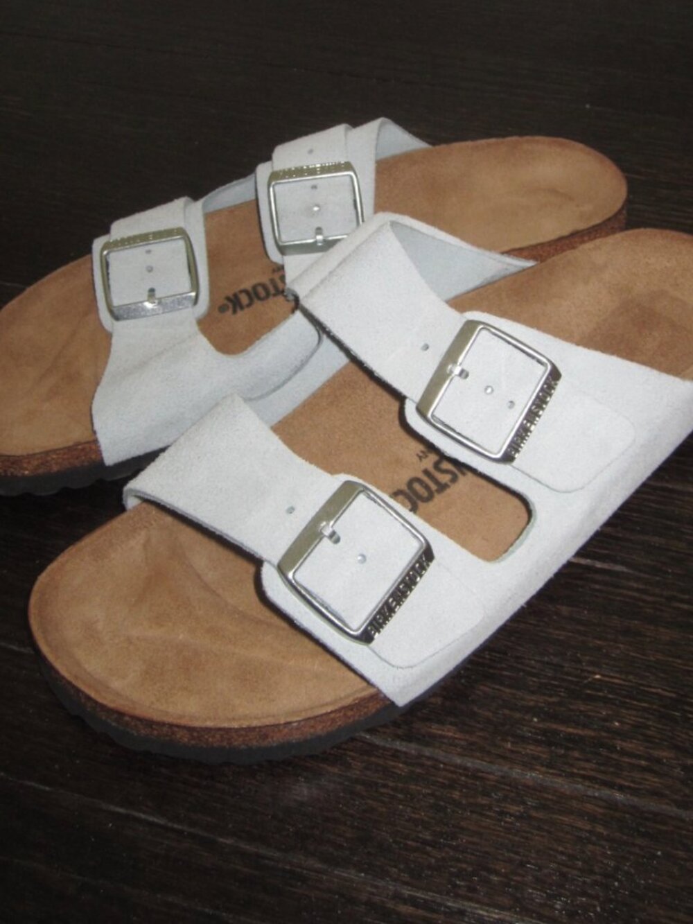 BIRKENSTOCK ARIZONA Suede Sandal Shoes Size 41 - Picture 5 of 12